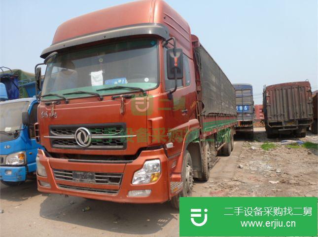 廣東出售二手東風天龍前四后八倉柵載貨車