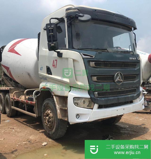 廣西出售二手三一重工C8攪拌車