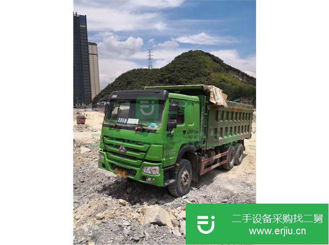 貴州出售二手中國(guó)重汽前二后八自卸車(chē)