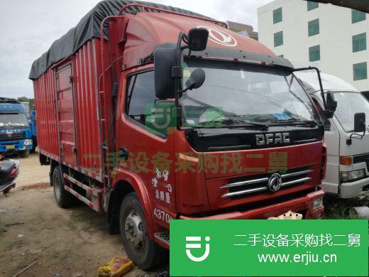 海南出售二手東風前二后四廂式貨車
