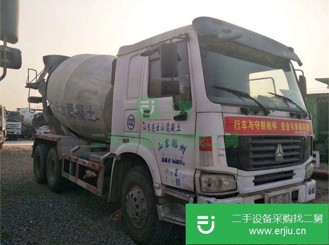 山東出售二手中國重汽攪拌車