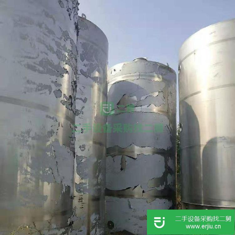 山東出售二手不銹鋼儲罐