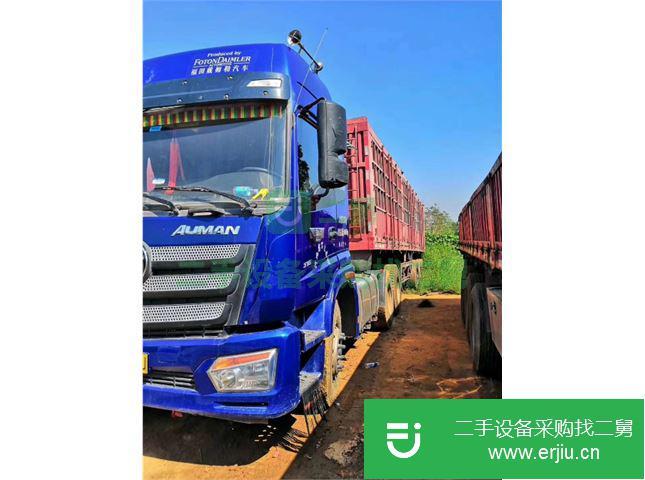 河北出售二手歐曼375半掛車