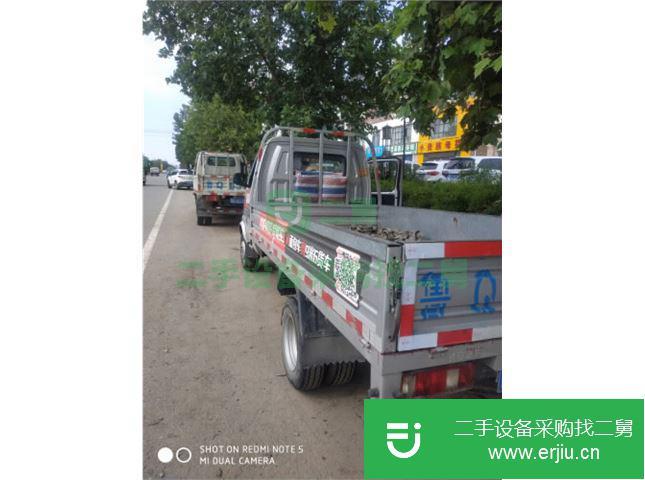 山東出售二手輕卡長安跨越雙排欄板式貨車