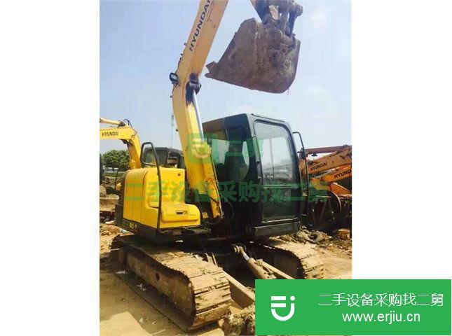 江蘇出售二手現代中型110-7挖掘機