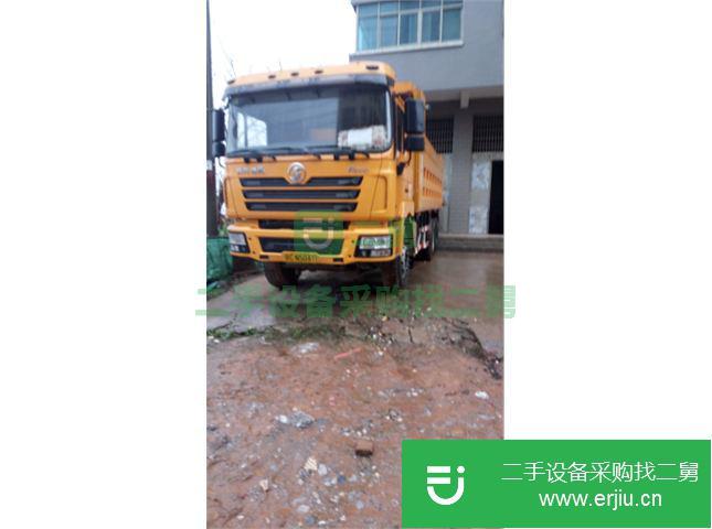 河南出售二手陜汽德龍后八輪自卸車