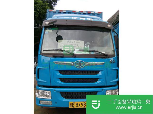 廣東出售二手青島解放中卡180馬力載貨車(chē)
