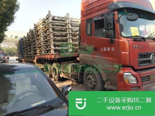 重慶出售二手低平板半掛車