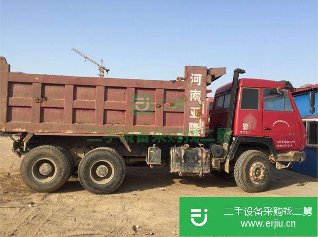 河南出售二手陜汽重卡前二后八自卸車