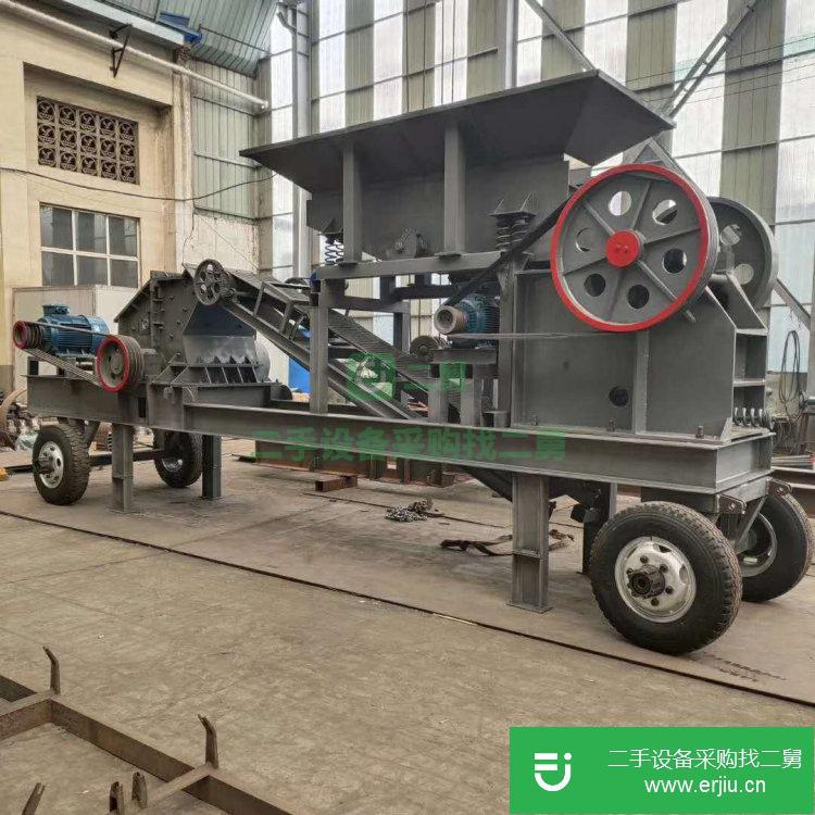 河南出售二手移動(dòng)制砂機(jī)