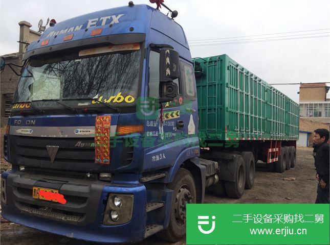 山西出售二手福田歐曼牽引車 380馬力輕量化