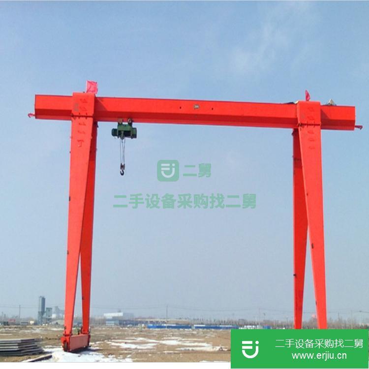 山東出售二手16噸單梁龍門吊
