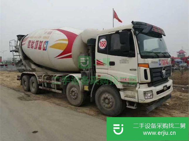 安徽出售二手福田歐曼混凝土攪拌車