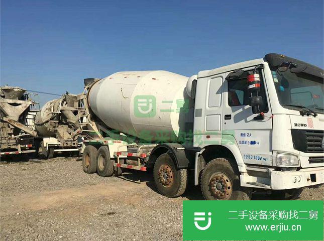 山東出售二手中國重汽攪拌車