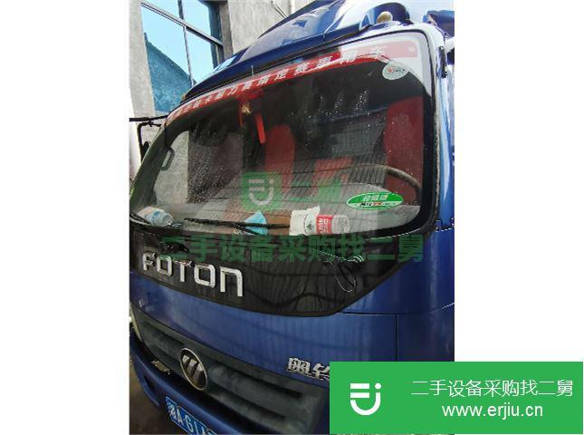 湖南出售二手福田奧鈴排半廂式貨車