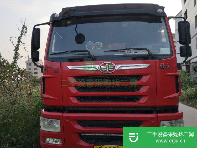 湖南出售二手青島解放270馬力自卸車