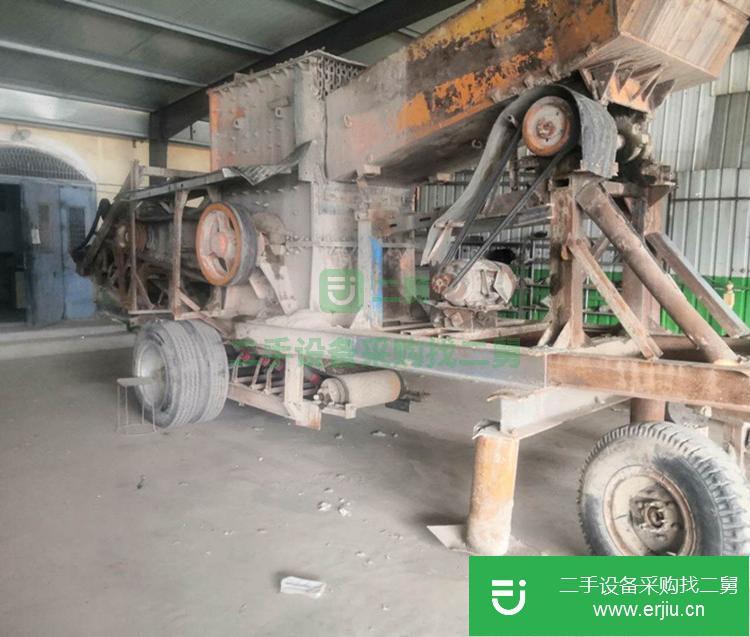 山東出售二手移動破碎機