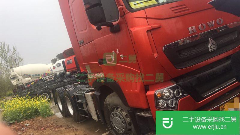 湖北出售二手重汽豪沃牽引車