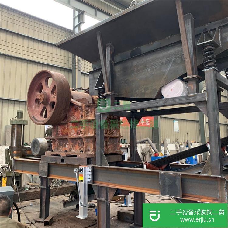 河南出售二手移動破碎機