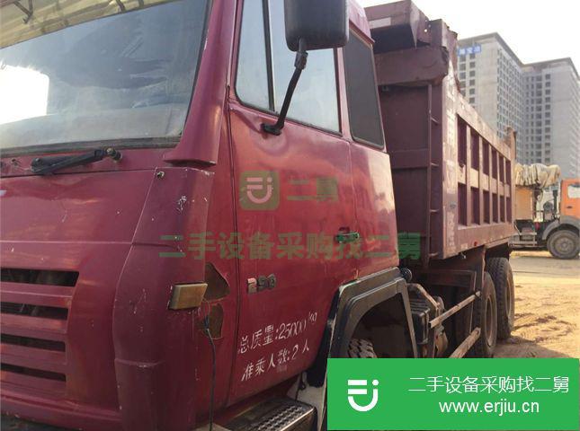河南出售二手陜汽重卡前二后八自卸車