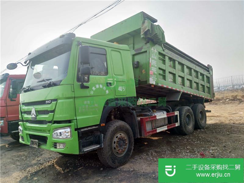安徽出售二手豪沃后八輪自卸車