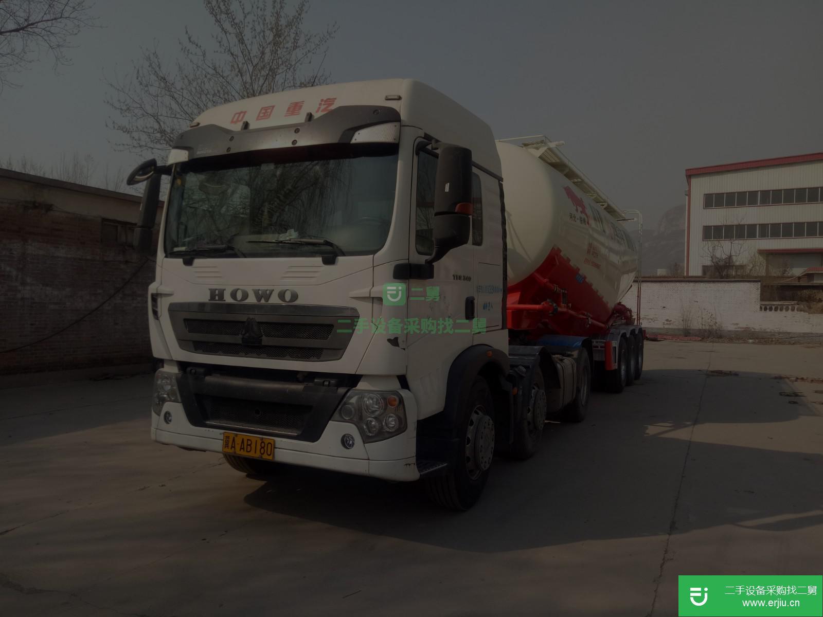 河北出售二手中國重汽重卡攪拌車