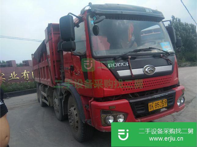 山西出售二手瑞沃輕皮前四后八自卸車