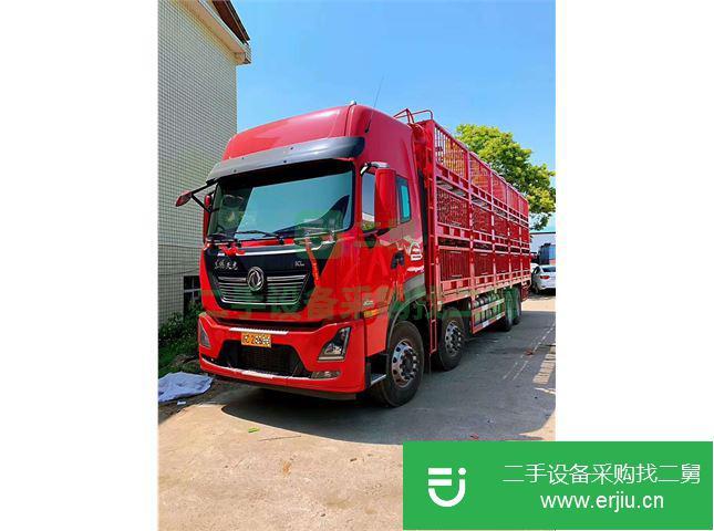 江西出售二手東風天龍倉柵載貨車