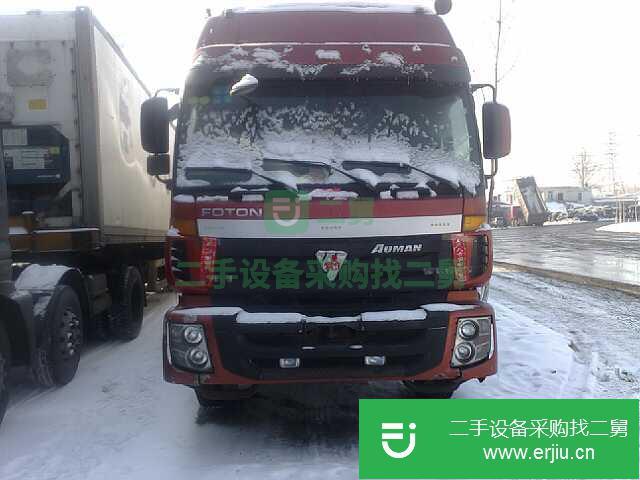 黑龍江出售二手福田歐曼ETX冷藏車