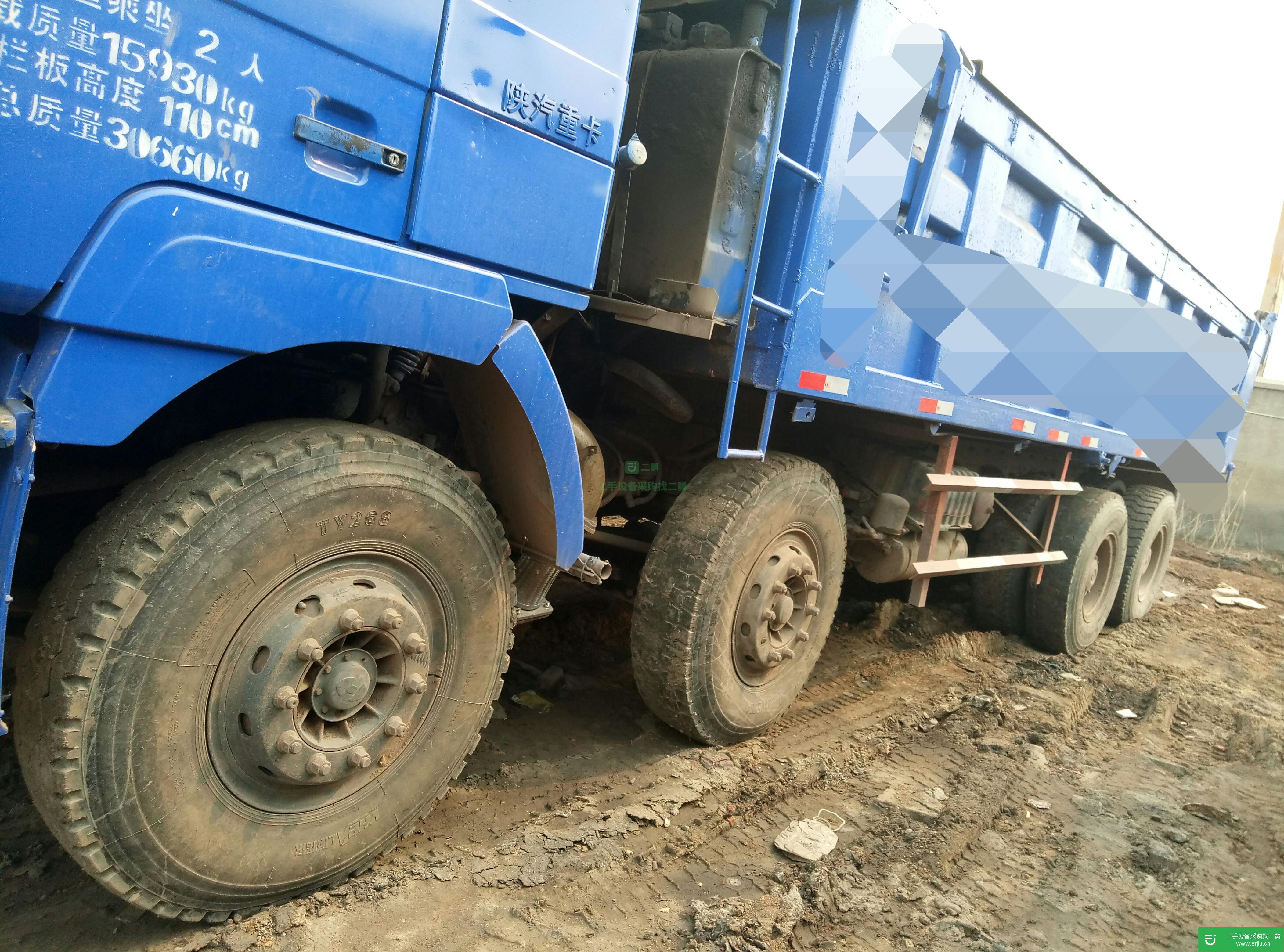 山東出售二手陜汽德龍F(tuán)2000自卸車