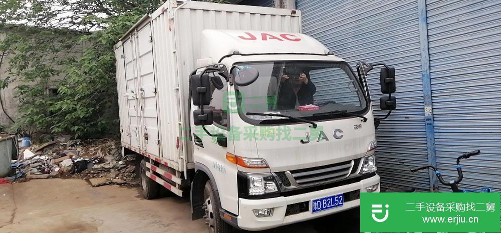 河南出售二手江淮俊玲廂式貨車