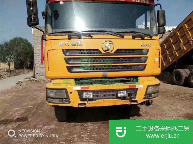 山西出售二手陜汽重卡德龍自卸車  5米8