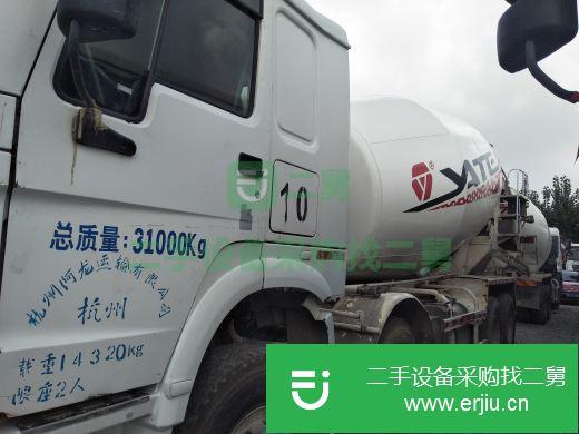 山東出售二手豪沃混凝土攪拌車