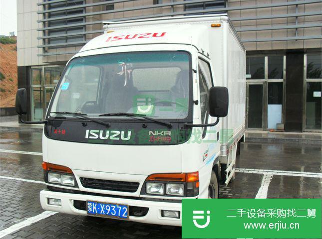 內(nèi)蒙古出售二手慶鈴輕卡廂式貨車