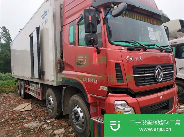 江西出售二手東風天龍冷藏車