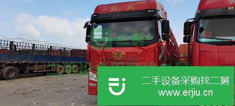 江西出售二手青島解放JH6倉欄載貨車