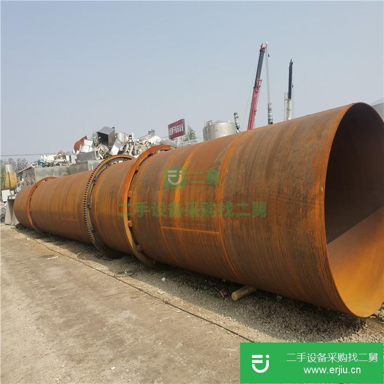 山東出售二手礦砂粉河沙三回程滾筒烘干機