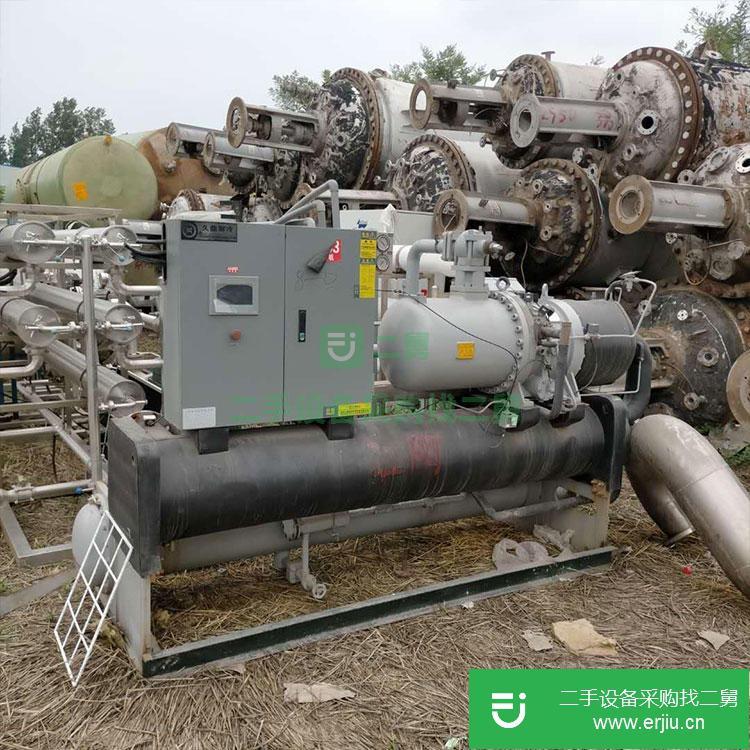 山東出售二手螺桿式冷水機