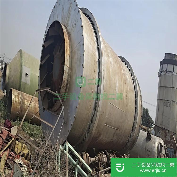 山東出售二手礦砂粉河沙三回程滾筒烘干機