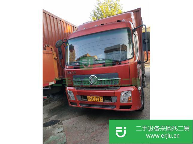 湖北出售二手東風中卡前二后四排半廂式貨車