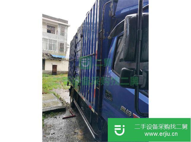 湖南出售二手福田奧鈴排半廂式貨車