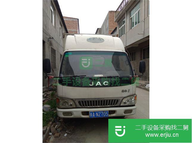 陜西出售二手江淮駿鈴前二后四廂式貨車