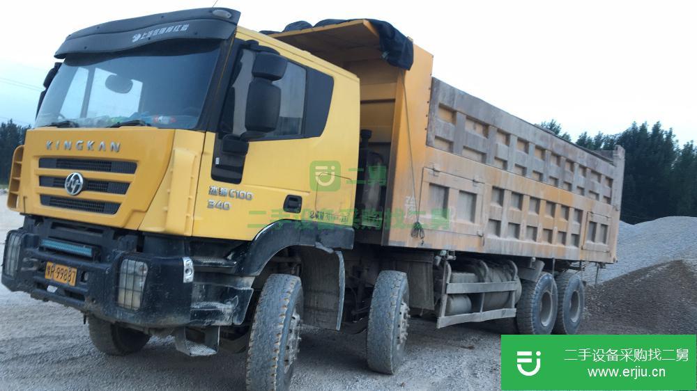 河南出售二手金剛前四后八自卸車