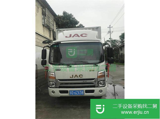 江蘇出售二手江淮帥鈴輕卡前二后四廂式貨車