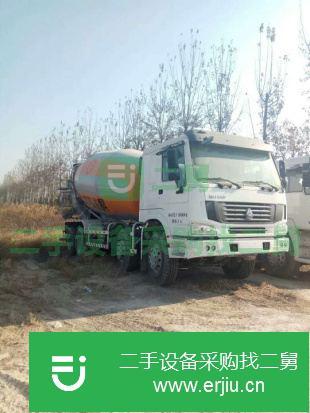 山東出售二手豪沃攪拌車