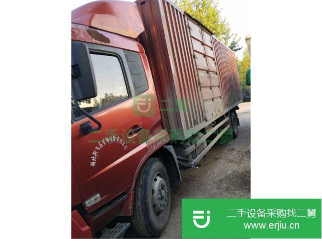 湖北出售二手東風中卡前二后四排半廂式貨車