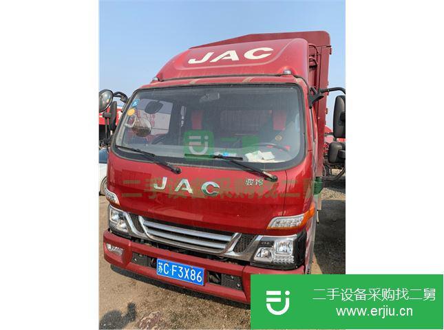 江蘇出售二手江淮駿鈴駿前二后四排半篷式貨車