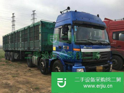 河北出售二手福田歐曼半掛車
