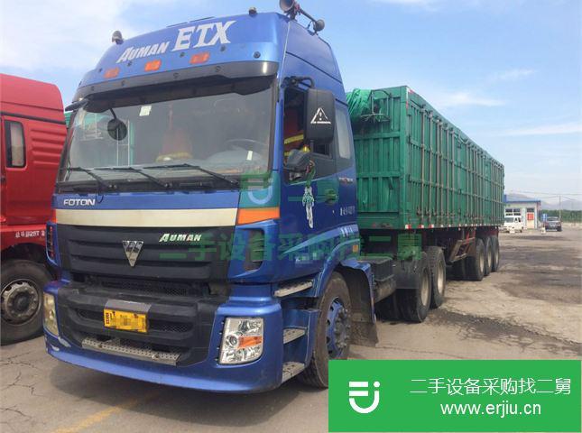 山西出售二手福田歐曼牽引車 380馬力輕量化