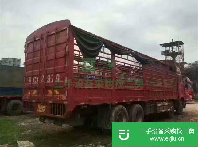 二手吉林出售二手一汽解放J6倉柵載貨車